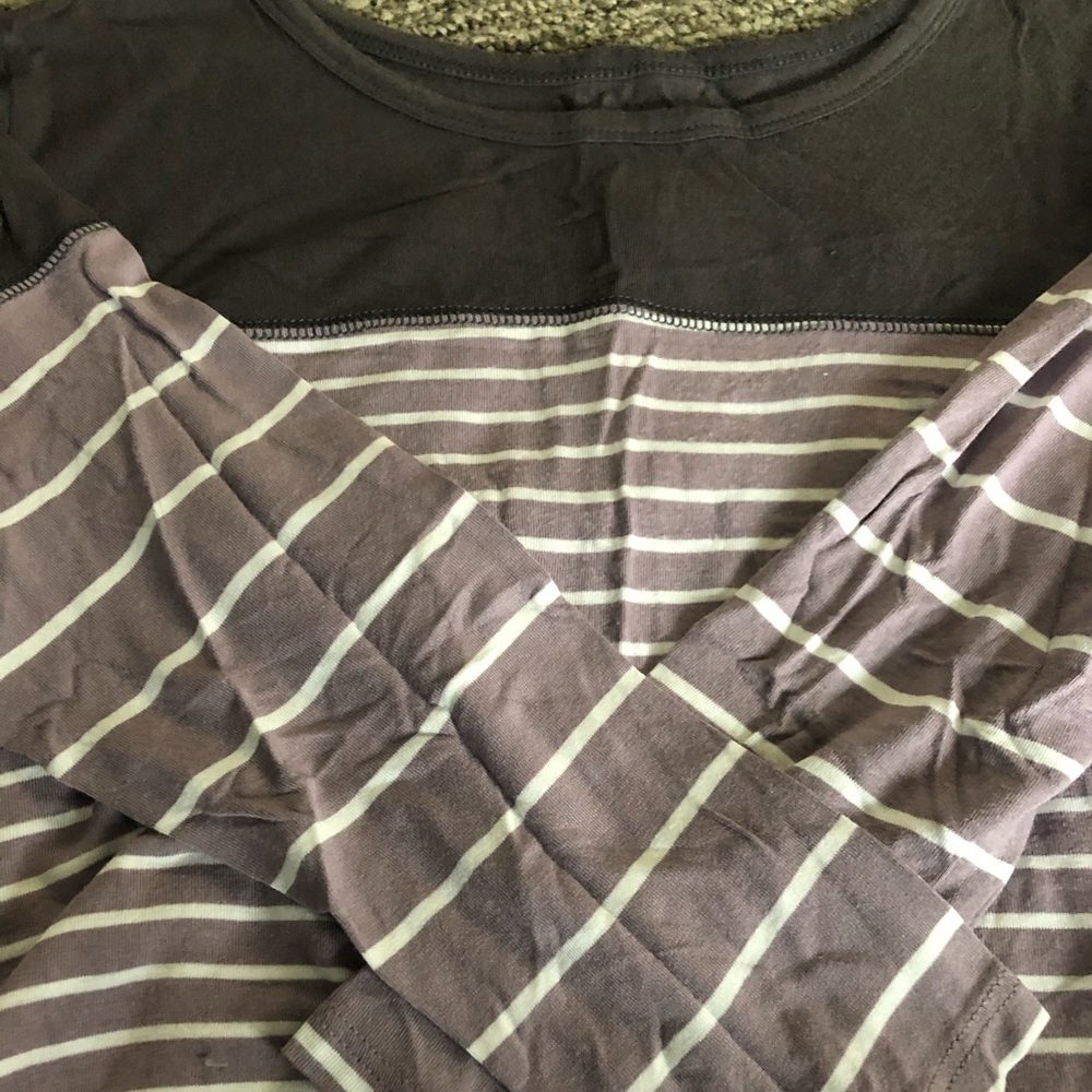 3/4 length 24/7 multi colored tee